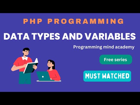 Php Data Types And Variables Php Programming Tutorial For Beginners Web Development Bca