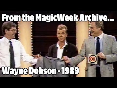 Wayne Dobson - Magician - The Joe Longthorne Show - 1989