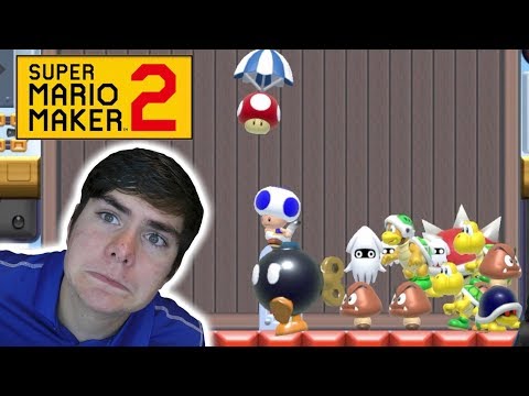 DEFEND THE TOWER!! | [SUPER MARIO MAKER 2]