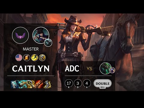 Caitlyn ADC vs Twitch - NA Master Patch 12.2