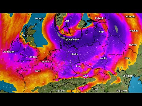 Sturm schiebt den Winter nochmal an - diese Woche