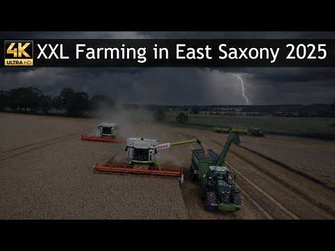 🇩🇪 XXL Farming in East Saxony | Germany | Best of Agriculture 2025 | 4 K | Agrarpix Bautzen 🇩🇪