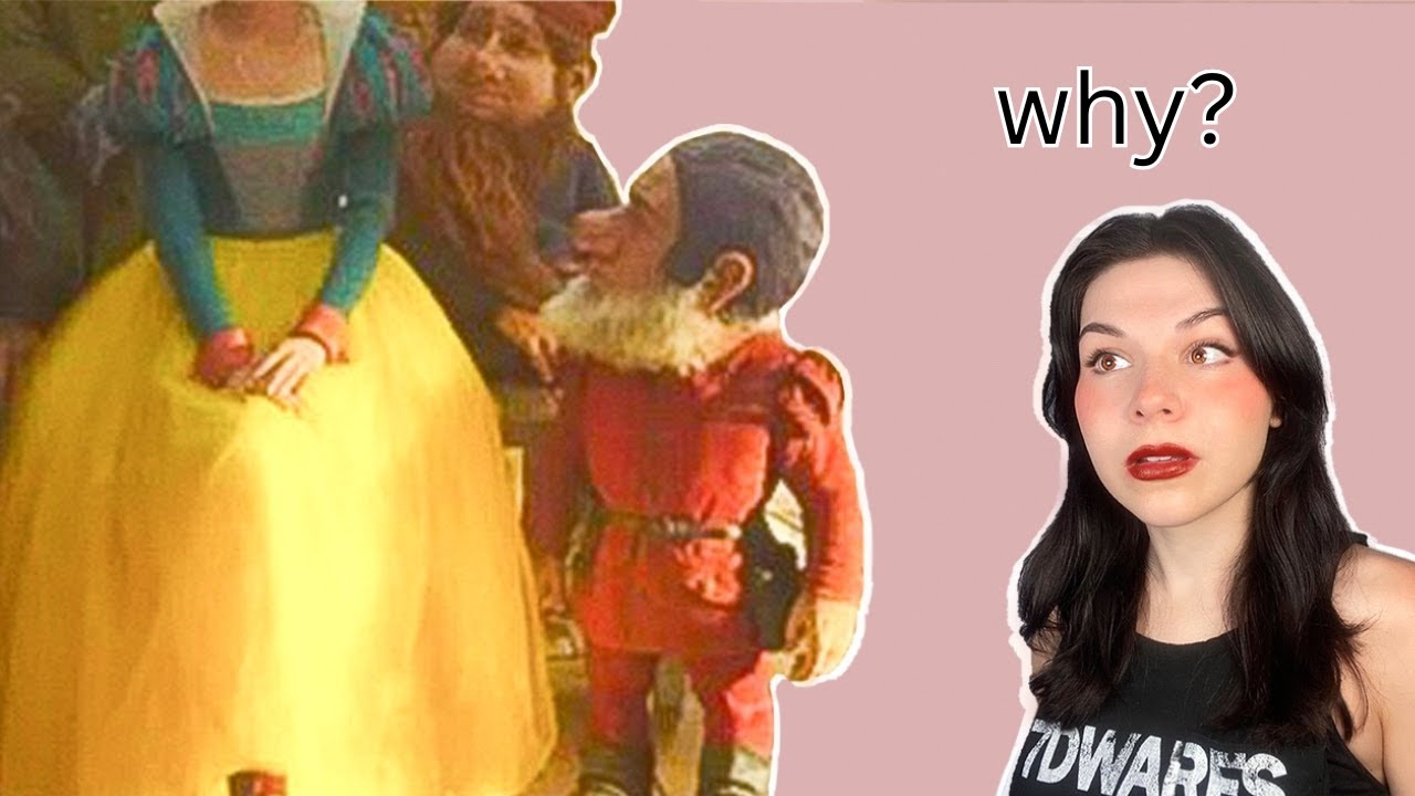 this former snow white has THOUGHTS on the snow white teaser 😬🍎
