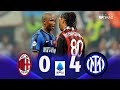 Milan 0 X 4 Inter Serie A 2009 10 Extended Goals Highlights ᴴᴰ