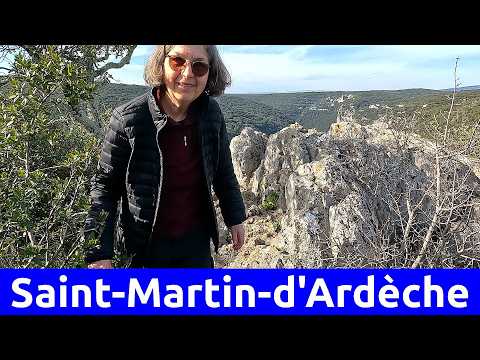 Saint-Martin-d'Ardèche und Aiguèze und Stellplatz Winterreise 2025