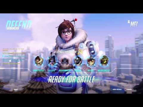 Overwatch Launch MP gameplay pt53 - Symmetra's Big Blue Balls