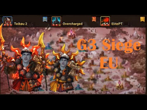 Siege G3 EU: Teikøu 2 vs Overcharged vs ElitePT