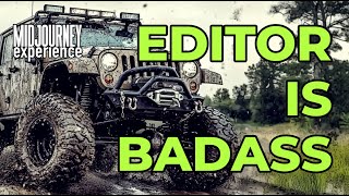 The New Midjourney Editor is Badass