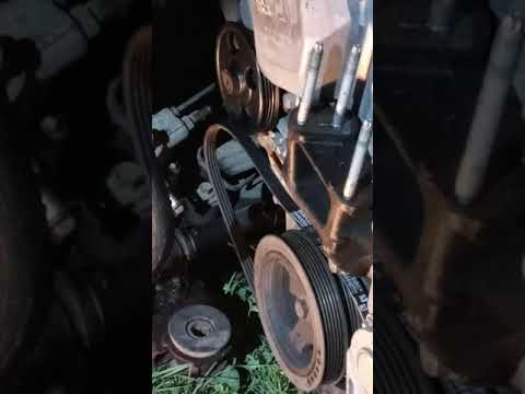 How to install stretch belt / power steering belt on a ford edge 3.5 litre