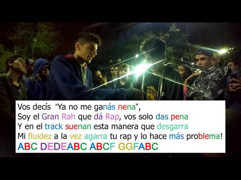 Dam vs Lit Killah Subtitulado con Letra y Rimas!(Analisis métrico) - Struktur !