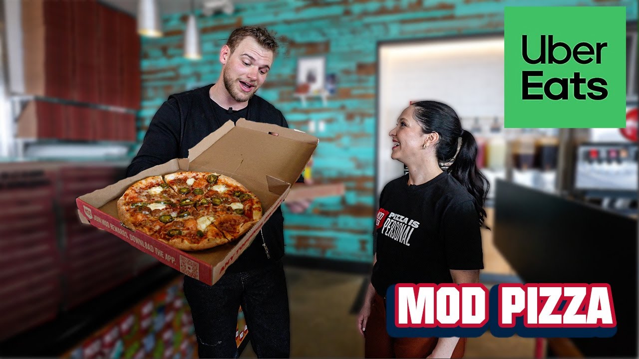 Chef Donny Tours MOD Pizza With Uber Eats!