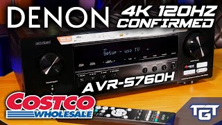 JUST RELEASED at Costco | Denon AVR-S760H Budget 4K 120Hz HDMI 2.1 ATMOS Receiver | TESTED WITH PS5!