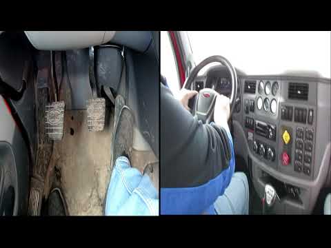Shifting a 13 speed transmission
