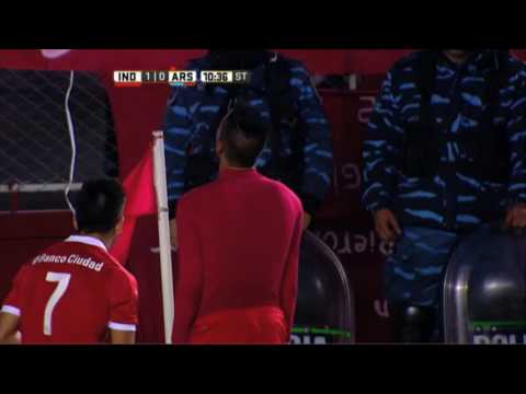 Gol de Leandro Fernández. Independiente 1 - Arsenal 0. Fecha 15. Primera División 2016