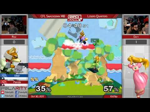 CFL Smackdown 149 Melee - Ridz (Fox) vs Oaty (Peach) - Losers Quarters