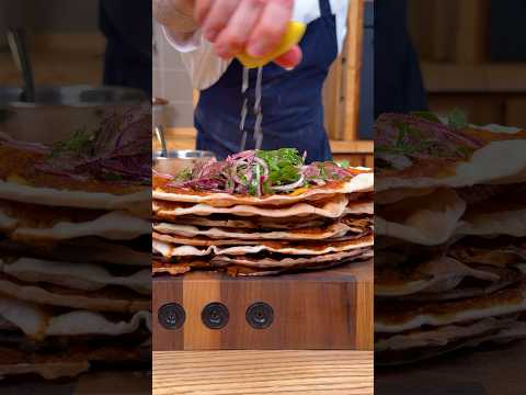 Vegacun (Vegetarisches Lahmacun)