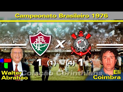 Fluminense (1)1 x 1(4) Corinthians - 05 / 12 / 1976 (Maracanã Invasion)