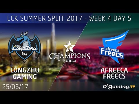 Longzhu Gaming vs Afreeca Freecs - LCK Summer Split 2017 - Week 4 Day 5 - League of Legends