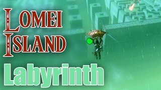 Breath of the Wild: Lomei Labyrinth Island Playthrough + Secret Room
