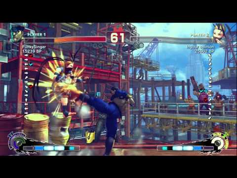 Iyo [Ibuki] vs Harideshi [Bison] SSF4 Japanese Online Ranked Matches - TRUE-HD