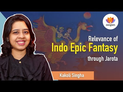 How Indian Temple Art Inspires Modern Fantasy Stories for Children | Kakoli Singha#sangamtalks