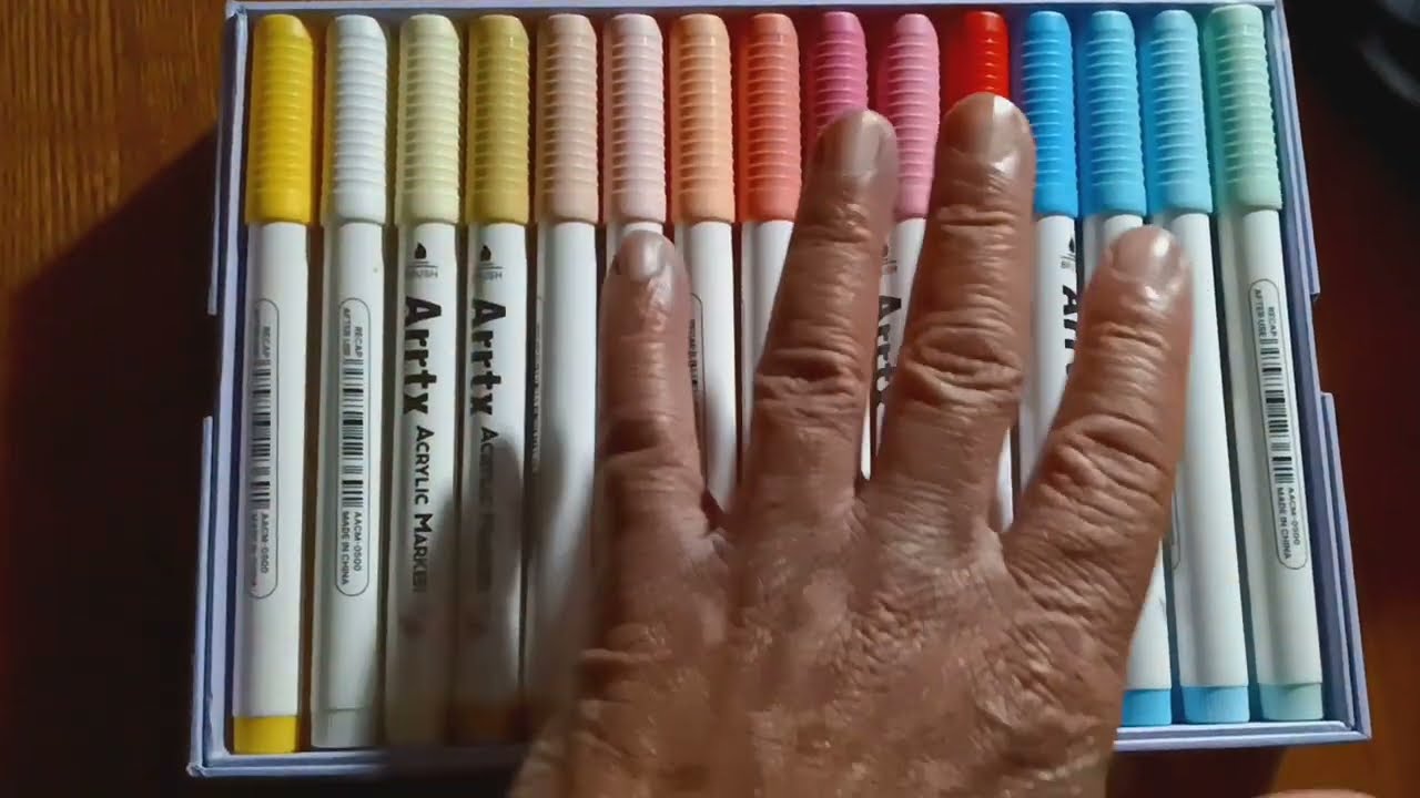 Arrtx Acrylic Marker set review (part B)