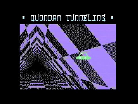 A Full-Screen 3D Tunnel Effect for the C64.
