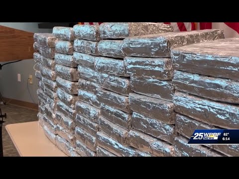 Cocaine worth $14 million intercepted on Palm Beach County turnpike