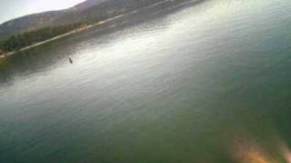 preview picture of video 'Flight over Shaver Lake Sept. 2009'