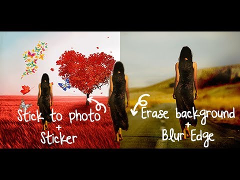 Flower Photo Frames & Eraser Video