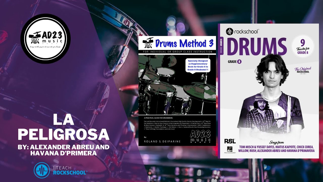 La Peligrosa | Rockschool Drums Grade 8 2024