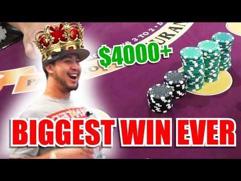 🔥BIGGEST WIN EVER!!!🔥 10 Minute Blackjack Challenge - WIN BIG or BUST #159