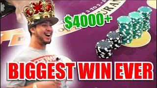 🔥BIGGEST WIN EVER!!!🔥 10 Minute Blackjack Challenge - WIN BIG or BUST #159 Video Video