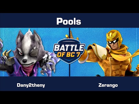 Dany2theny (wolf) vs Zerango (Captain Falcon) - Pools - Ultimate Singles | BoBC7