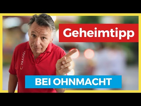 Geheimtipp 👍 In Ohnmacht gefallen? So hilfst du Sofort!