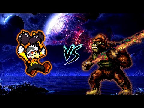 Mario Hammer V3 VS King Kong V2 in Mugen