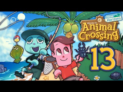 SuperMega Plays ANIMAL CROSSING NEW HORIZONS - EP 13: The Dilbert Bridge