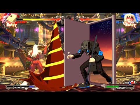 FAUST vs ZATO-1 (Hardest) Guilty Gear Xrd -PC
