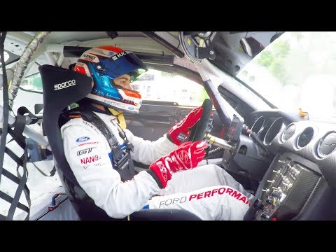 Ford MUSTANG GT4 powers up the Goodwood Festival of Speed hillclimb