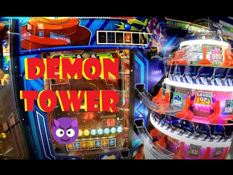 Can I win the SUPER BONUS on fun arcade game DEMON TOWER?!
