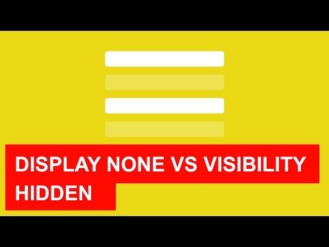 , title : 'Difference Between Display none vs Visibility hidden (Quick tutorial)'