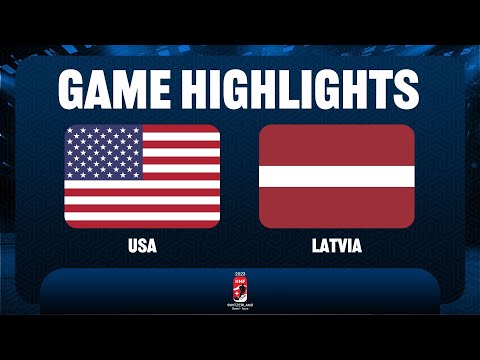Хоккей united states vs latvia / 2023 IIHF Ice Hockey U18 World Championship