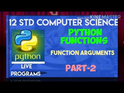 7 5 Function Arguments 12 Std Cs Chapter 7python