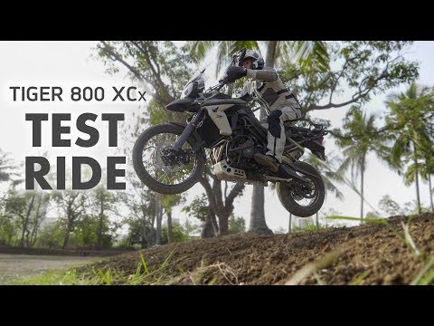 2018 Triumph Tiger 800 XCx Demo Ride