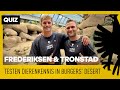 QUIZ | Frederiksen en Tronstad testen dierenkennis in Burgers' Zoo ?❓