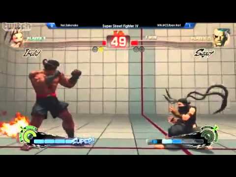 TCA 2013 - Sako (Ibuki) vs. Ryan Hart (Sagat) - AE Winners Final