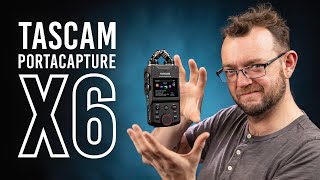 Video thumbnail for TASCAM Portacapture X6: The X8's Smaller Relative! by B&H Photo Video Pro Audio