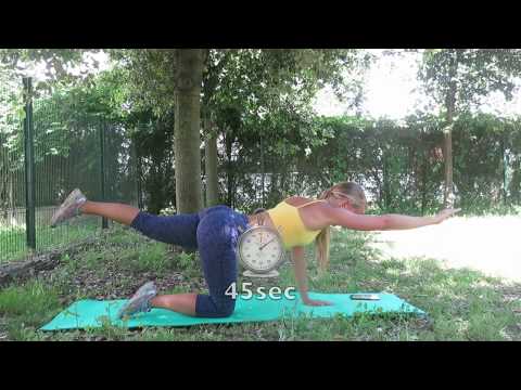 Shape of Lady dancer - train your core with Morgane Lucia