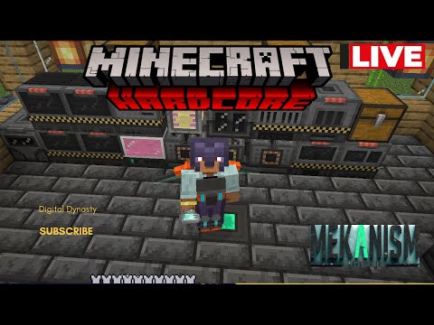 Mekanism TAKES OVER Hardcore Minecraft! Episode 14 (Power Storage)