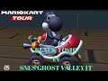 Mario Kart Tour Black Yoshi In SNES Ghost Valley 1T